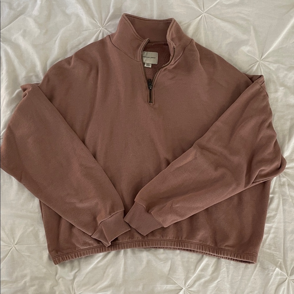 American Eagle Outfitters Dusty Rose Turtleneck Sweater
